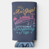 AW schip aangepaste verjaardag cruise groep matchi (Achterkant)