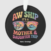 Aw Ship C'est un voyage de croisière pour maman et (devant)