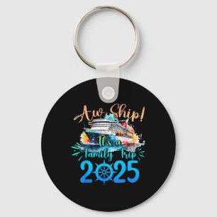 AW Ship Het is een familie reis 2025 Cruise Zomer Sleutelhanger