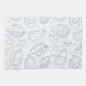Aw Shucks Oyster Serviette de cuisine (Horizontal)