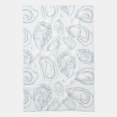 Aw Shucks Oyster Serviette de cuisine (Vertical)