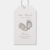 Aw shucks ze is een bruid bachelorette cadeaulabel (Voorkant)