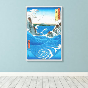 Awa Provincie, Naruto-draaikolken door Ando Hirosh Canvas Afdruk