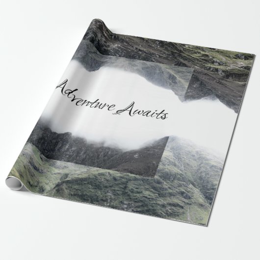 Awages voor avontuur cadeaupapier (Uitgerold)