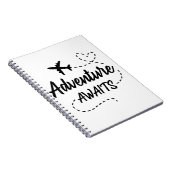 Awages voor avontuur notitieboek (Rechterzijde)