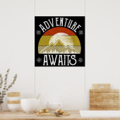 Awages voor avontuur poster (Keuken)