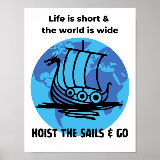 Awages voor avontuur poster (Voorkant)