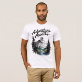 Awages voor avontuur t-shirt (Voorkant volledig)