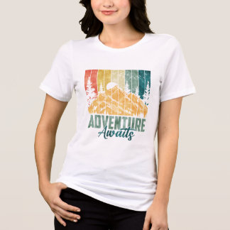 Awages voor avontuur Tri-Blend shirt