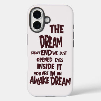 Awake Dream telefoonhoesje iPhone 16 Hoesje