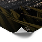 Awake O Morning Psalm 5:3 Sunrise Matte Poster (Hoek)