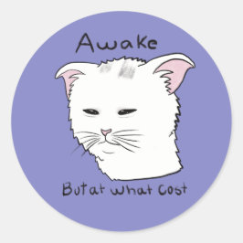Awake Ronde Sticker