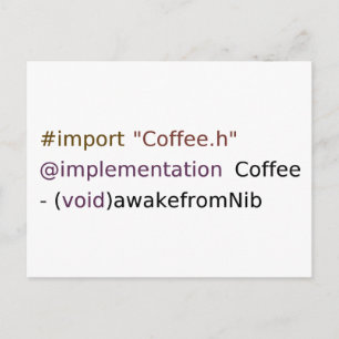 awakefromNib Briefkaart