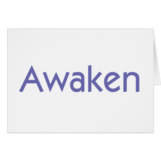 Awaken (Voorkant Horizontaal)