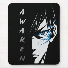 AWAKEN - Half Face Anime Muismat