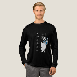 AWAKEN - Half Face Anime T-shirt