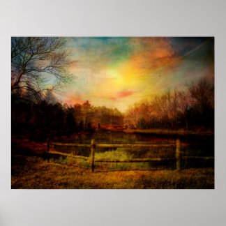 Awaken Spring in Lake Superior Poster