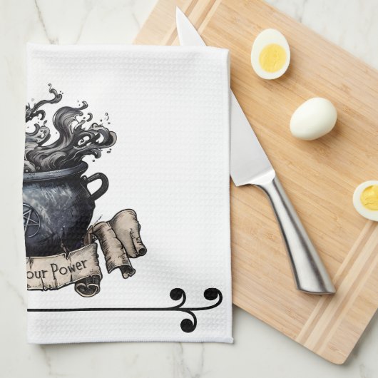 Awaken Your Power Cauldron Theedoek (Quarter Fold)