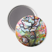 Awakening, een tekening van Shadia Zayed Magneet (Voorkant / Achterkant)