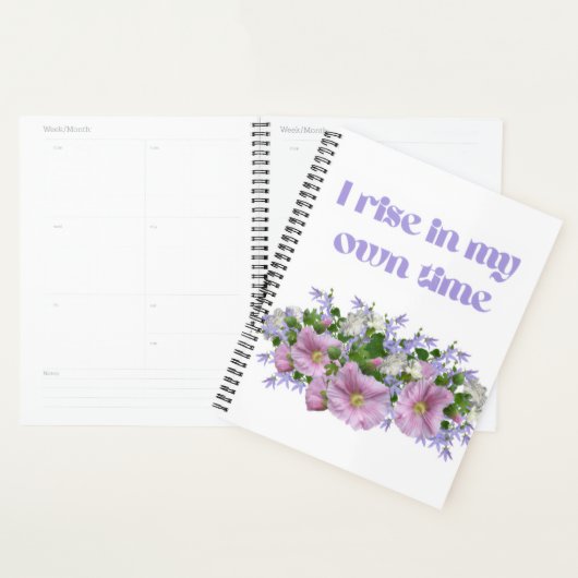 Awakening Energy Floral Planner (Devant avec enveloppe)