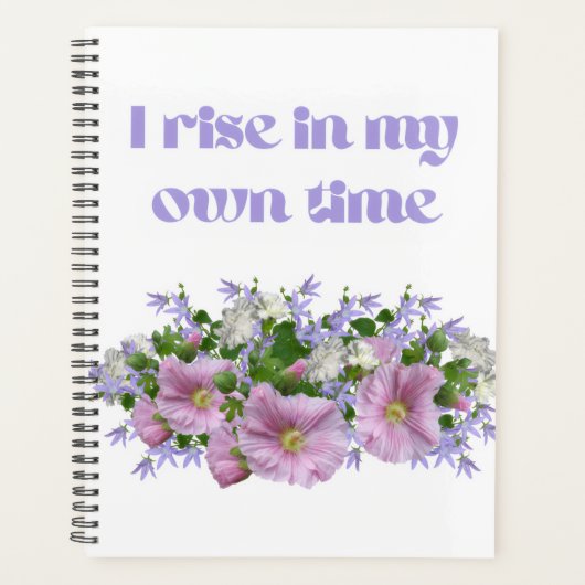 Awakening Energy Floral Planner (Devant)