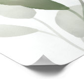 Awakening Energy Inspirational Floral Poster (Coin)