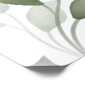 Awakening Energy Inspirational Floral Poster (Coin)