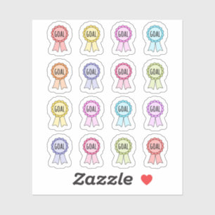 Award Ribbon Goal Achievement Beloning to-do lijst Sticker