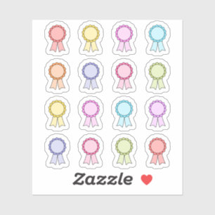 Award Ribbons Labels Achievement Beloningsblanco