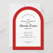 Awards Dinner Celebration Arch Kaart (Voorkant)