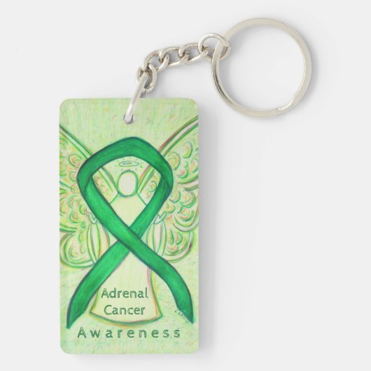 Awareness Green Ribbon Sleutelhanger (achterkant)