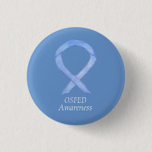 Awareness of Ribbon Pin OSFED (Eating Disorder) Ronde Button 3,2 Cm