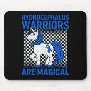 Awareness Warriors zijn magische eenhoorn hydroce Muismat