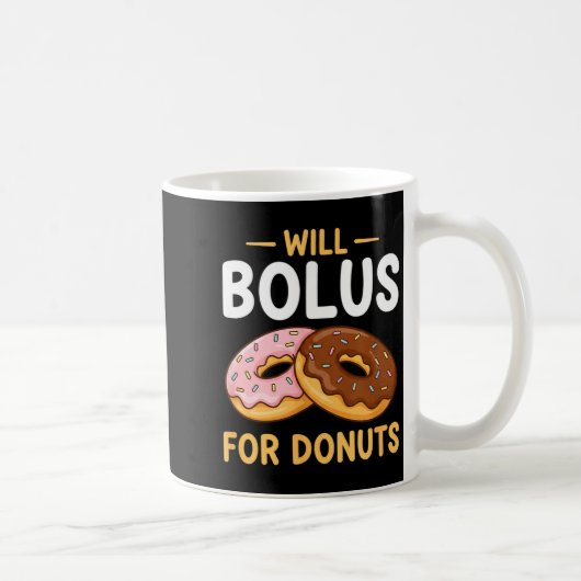 Awareness Will Bolus For Donuts, Diabetes (t1d) Bo Koffiemok (Rechts)