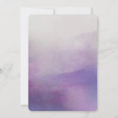 Awash Elegant Aquarelle Bridal Show Invitation (Dos)