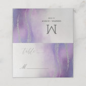 Awash Elegante Waterverf in Orchid Tafelnummer (Buitenkant ongevouwen)