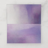 Awash Elegante Waterverf in Orchid Tafelnummer (Binnenkant ongevouwen)