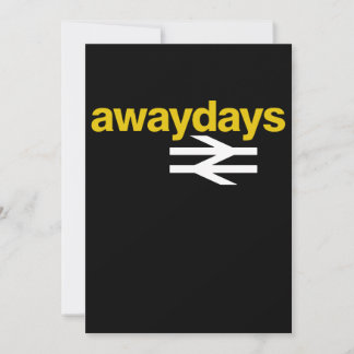 Away Days Mannen Football Casuals Football T-Shirt