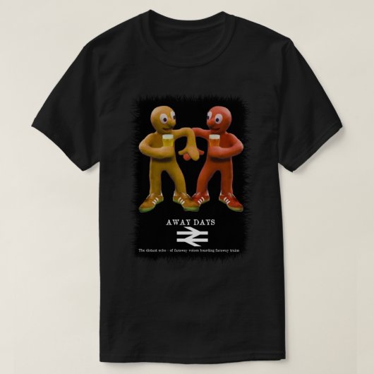Away Days Morph Classic T Shirt (Design voorkant)