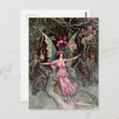 “Away Down Under” van Warwick Goble Briefkaart (Voorkant / Achterkant)