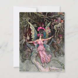 “Away Down Under” van Warwick Goble Briefkaart