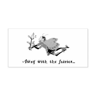 Away With the Fairies Rubber Stamp Rubberstempel