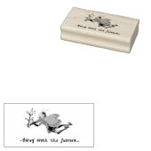 Away With the Fairies Rubber Stamp Rubberstempel (Gestempeld)
