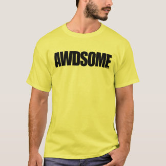 Awdsome Yellow T-shirt