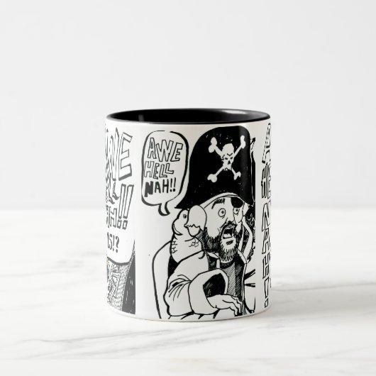 Awe Hell Nah ! ! Mug (Centre)