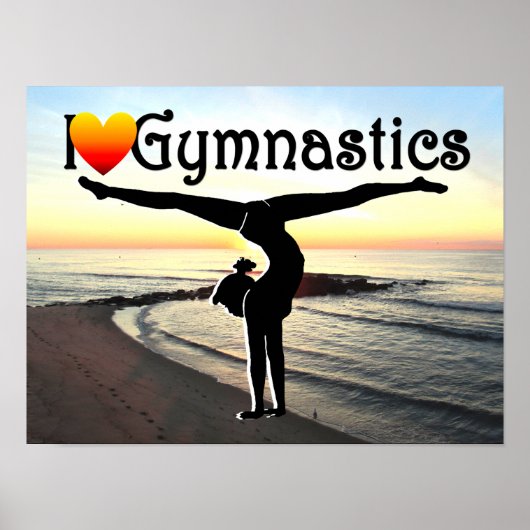 AWE INSPIREREN GYMNASTICS ONTWERP POSTER (Voorkant)