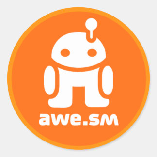 AWE.SM-O Sticker (Sinaasappel)