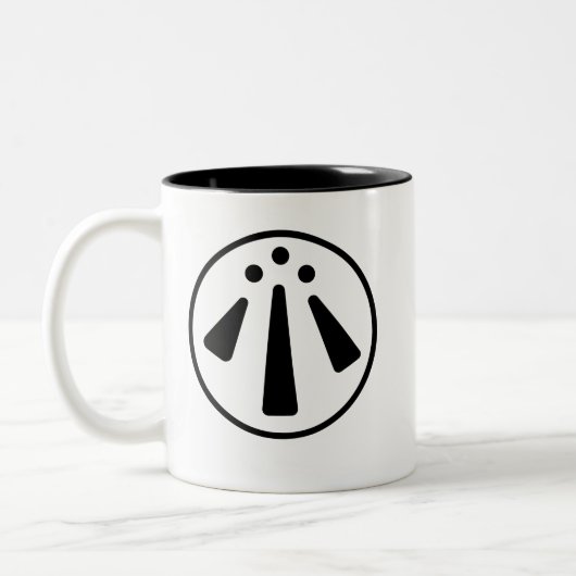 Awen Bienheureux Café Mug (Gauche)
