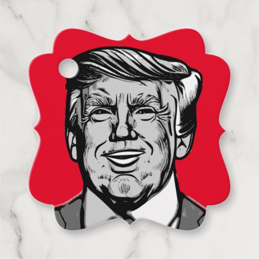 Awesoma, Donald, Trump, Donald Trump, president, P Bedankjes Labels (Voorkant)