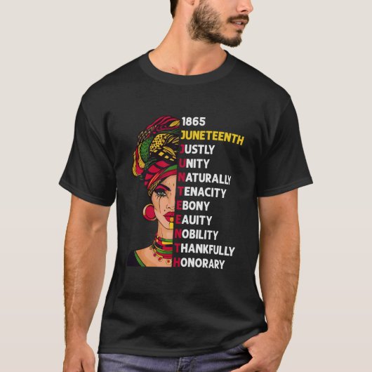 Awesome 1865 Junenth Junenth T-shirt (Voorkant)